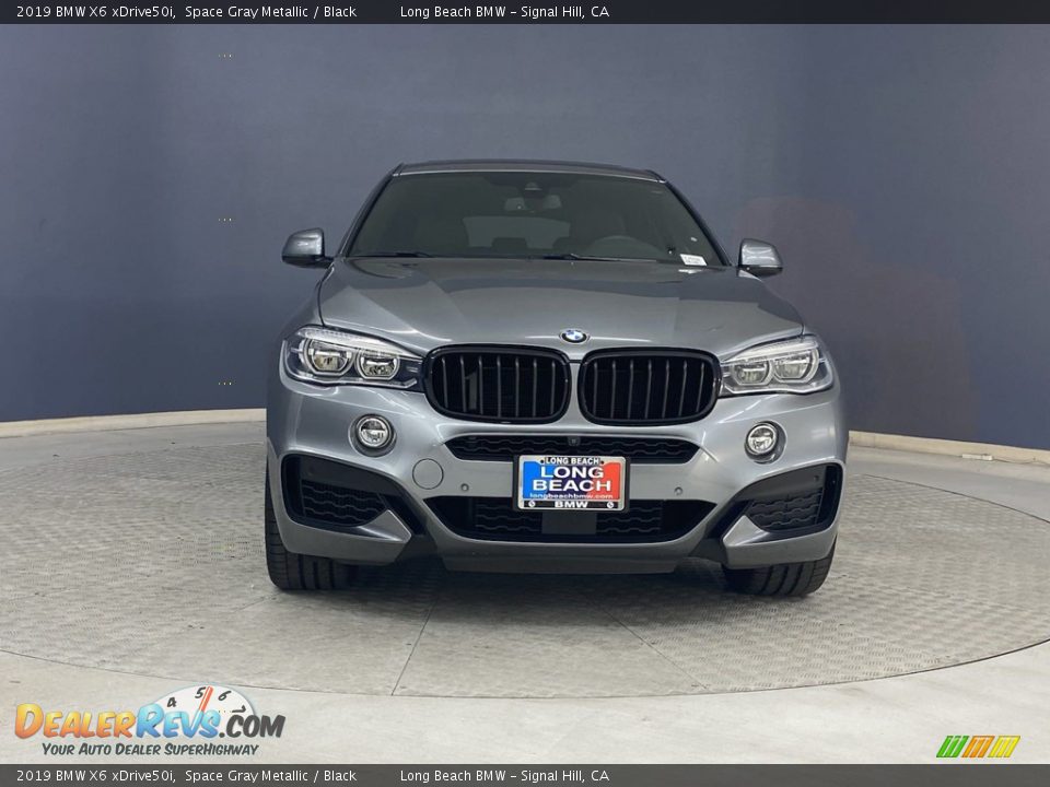 2019 BMW X6 xDrive50i Space Gray Metallic / Black Photo #2