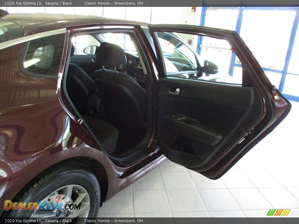 2020 Kia Optima LX Sangria / Black Photo #20