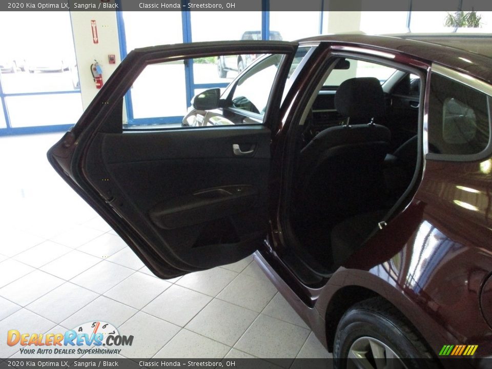 2020 Kia Optima LX Sangria / Black Photo #22