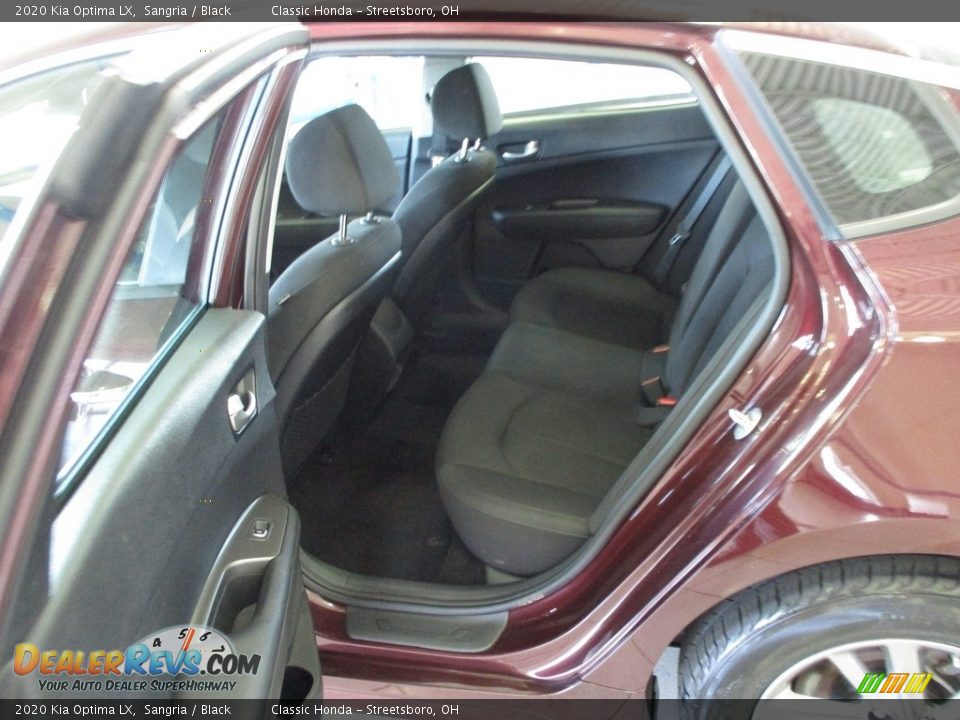 2020 Kia Optima LX Sangria / Black Photo #23