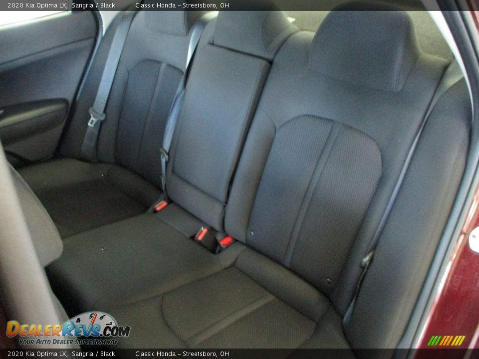 2020 Kia Optima LX Sangria / Black Photo #24