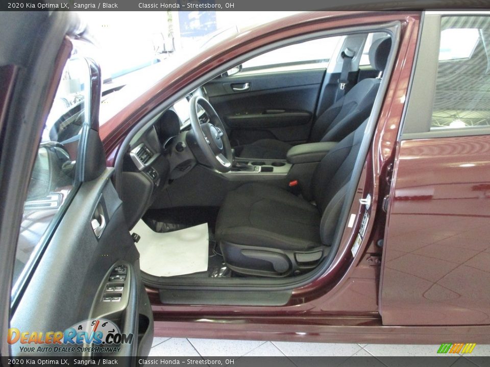 2020 Kia Optima LX Sangria / Black Photo #26
