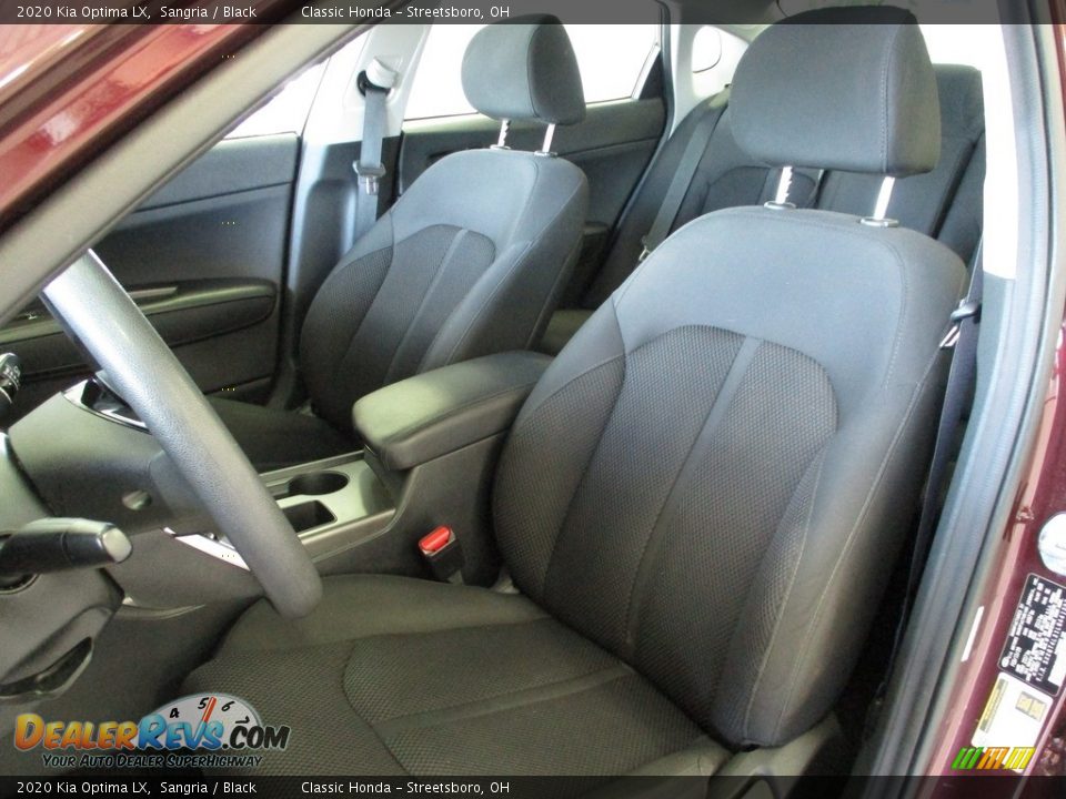2020 Kia Optima LX Sangria / Black Photo #27