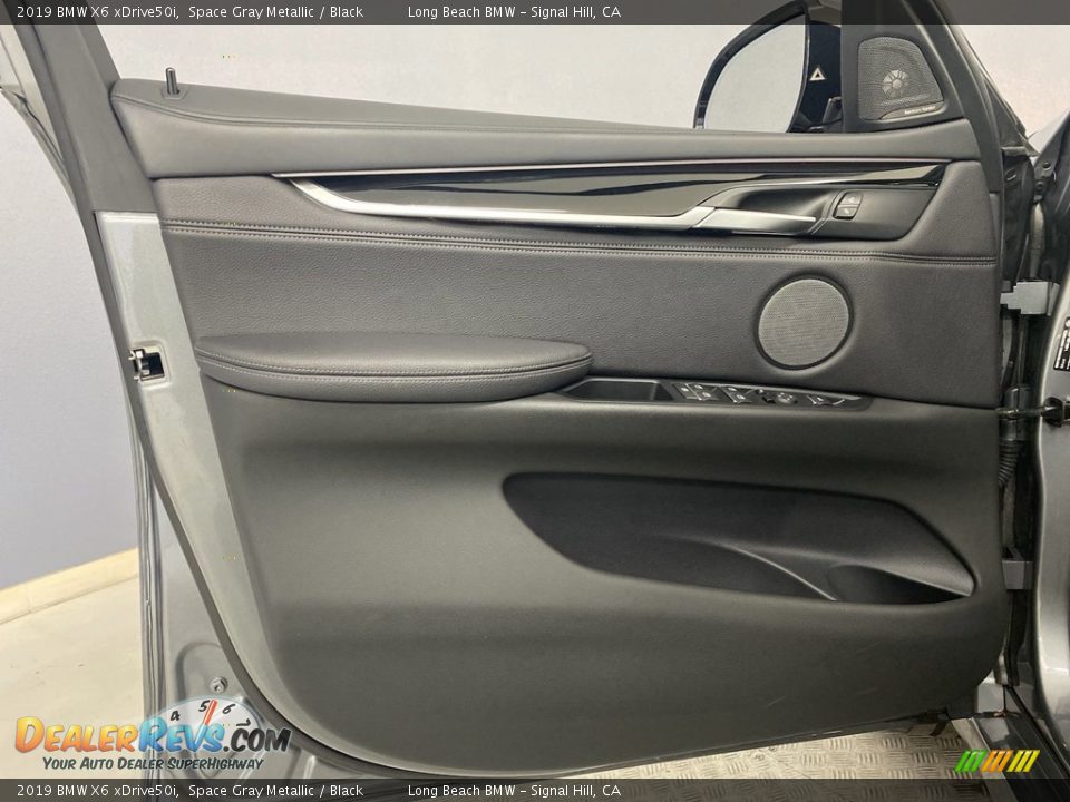 2019 BMW X6 xDrive50i Space Gray Metallic / Black Photo #12