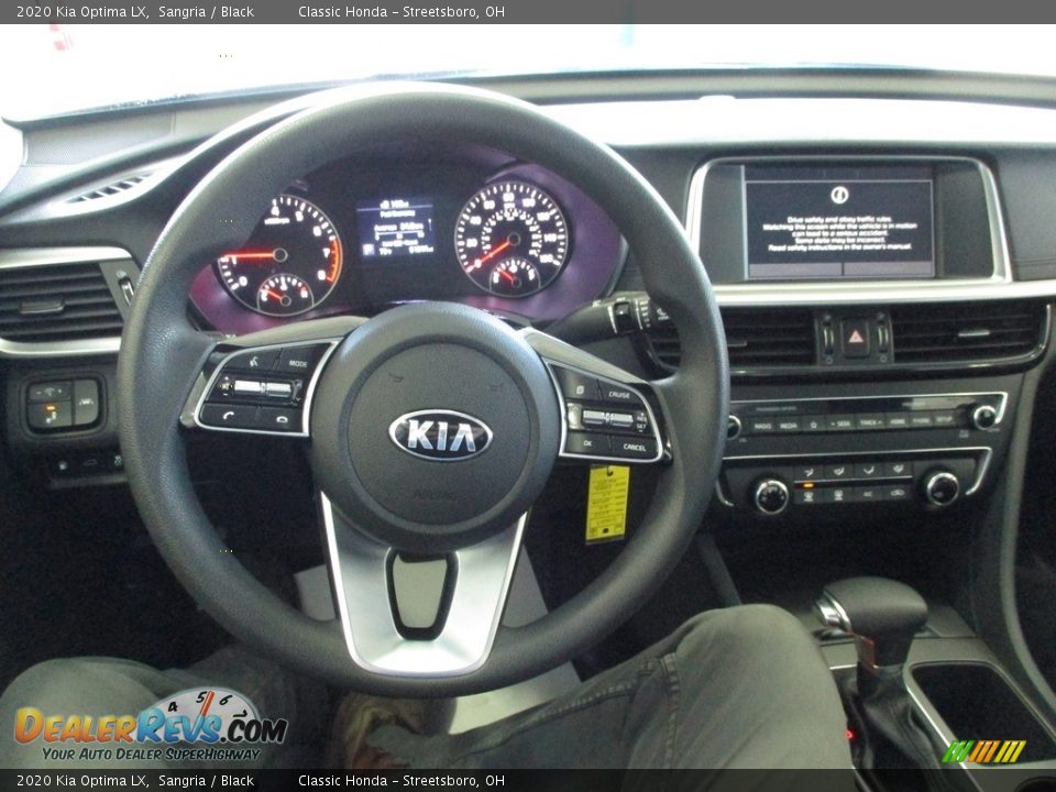 2020 Kia Optima LX Sangria / Black Photo #30