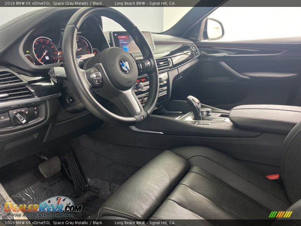 2019 BMW X6 xDrive50i Space Gray Metallic / Black Photo #15