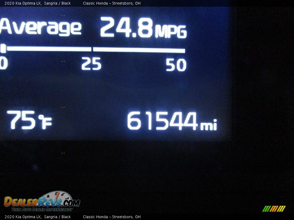 2020 Kia Optima LX Sangria / Black Photo #32