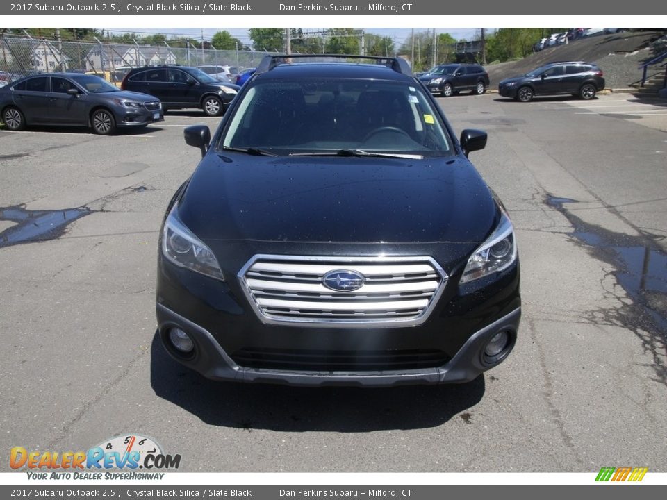 2017 Subaru Outback 2.5i Crystal Black Silica / Slate Black Photo #2