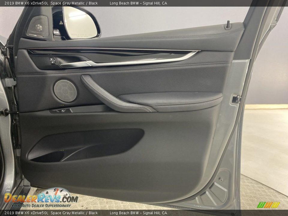 2019 BMW X6 xDrive50i Space Gray Metallic / Black Photo #31