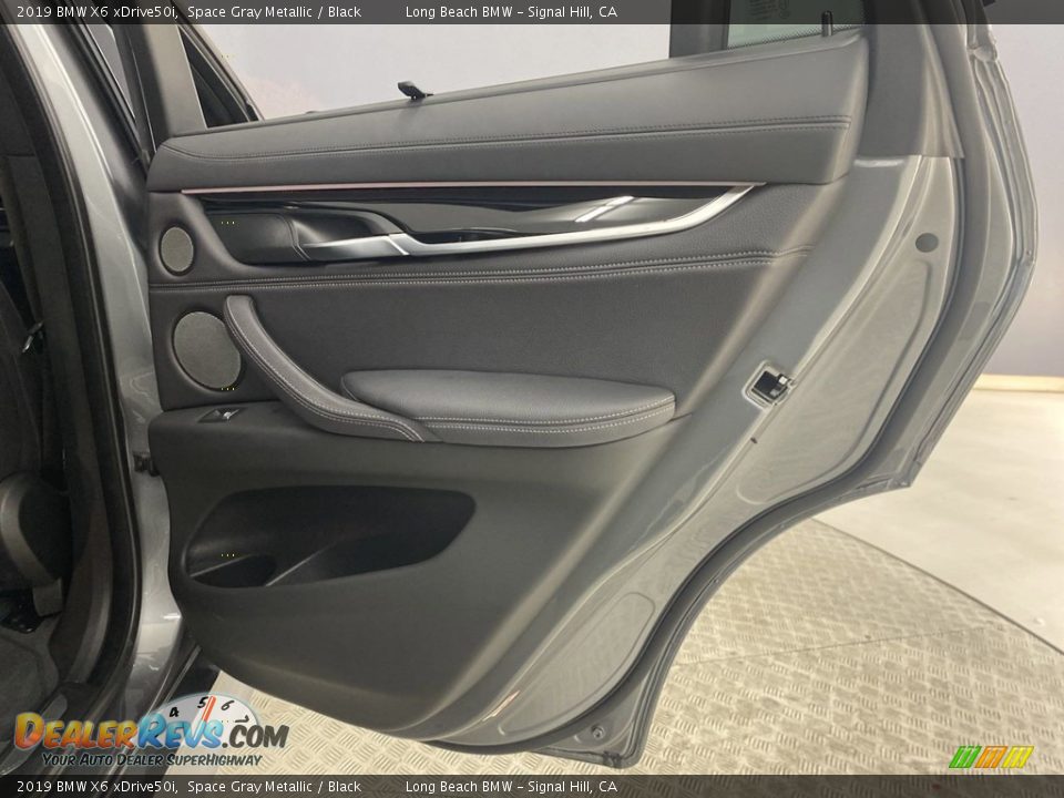 2019 BMW X6 xDrive50i Space Gray Metallic / Black Photo #34
