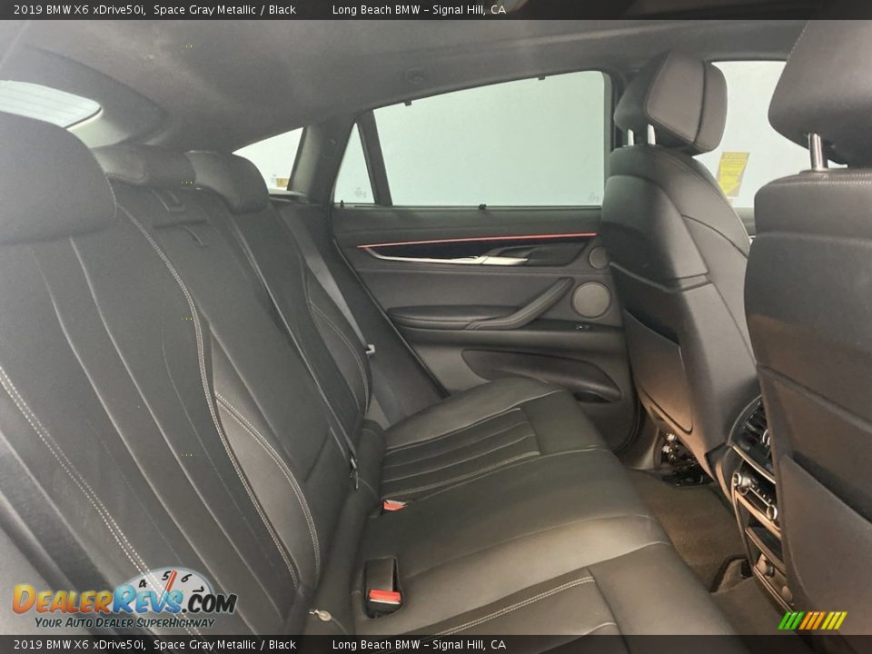 2019 BMW X6 xDrive50i Space Gray Metallic / Black Photo #36