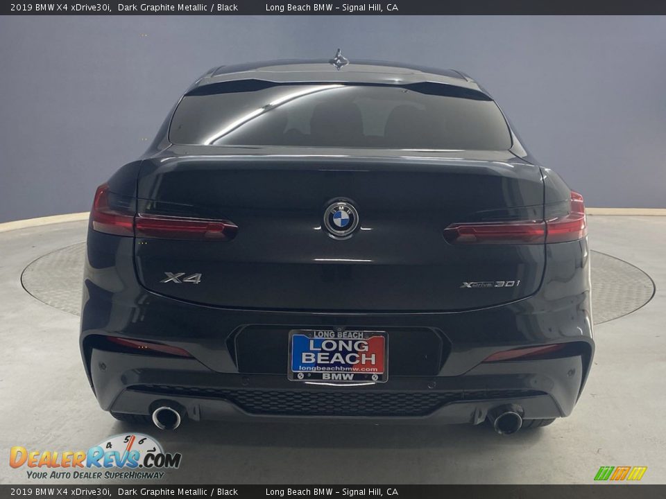 2019 BMW X4 xDrive30i Dark Graphite Metallic / Black Photo #5