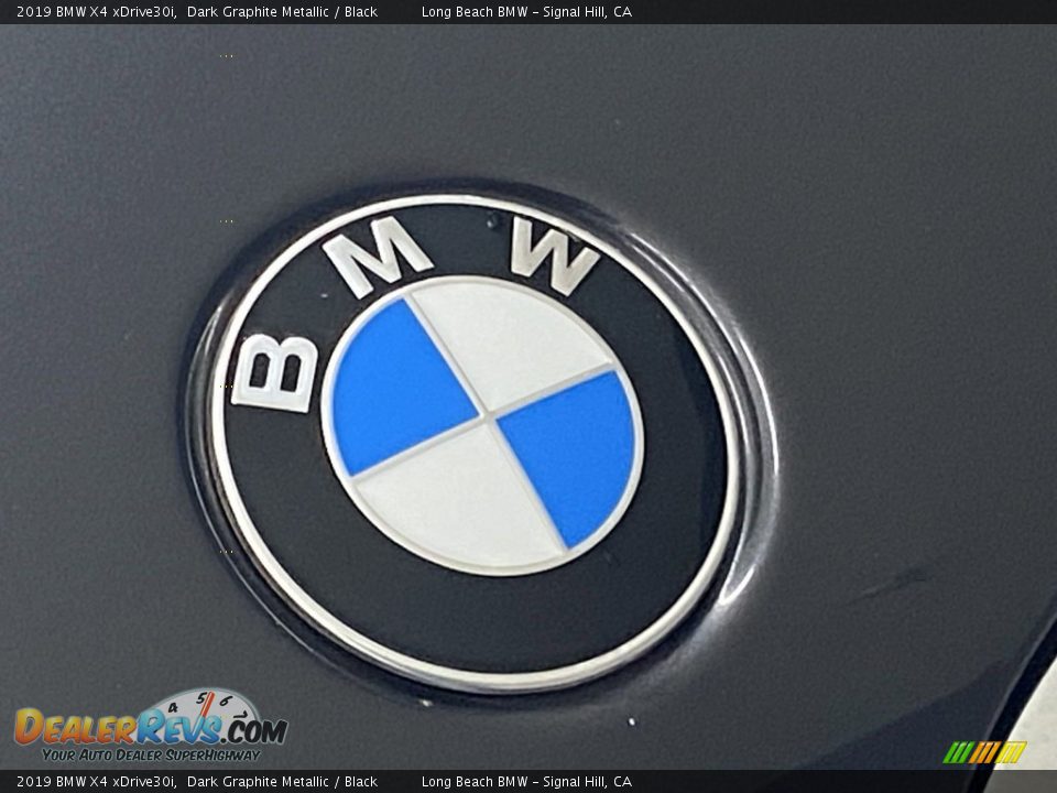 2019 BMW X4 xDrive30i Dark Graphite Metallic / Black Photo #7