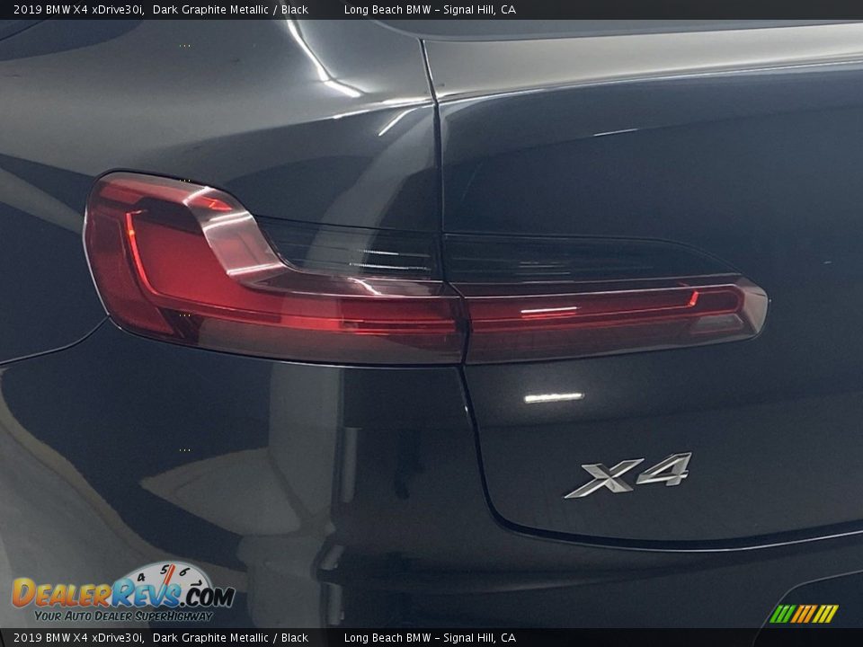 2019 BMW X4 xDrive30i Dark Graphite Metallic / Black Photo #8