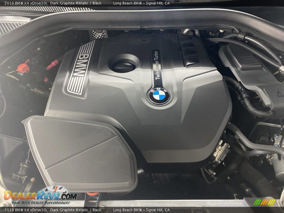 2019 BMW X4 xDrive30i Dark Graphite Metallic / Black Photo #11