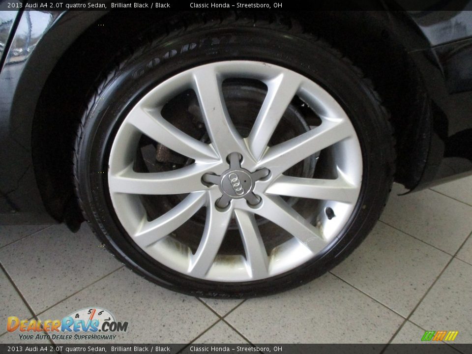 2013 Audi A4 2.0T quattro Sedan Brilliant Black / Black Photo #11
