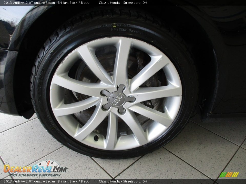 2013 Audi A4 2.0T quattro Sedan Brilliant Black / Black Photo #12