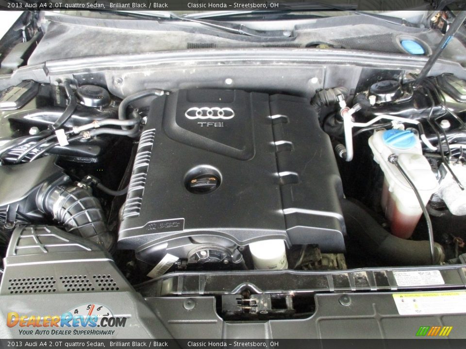 2013 Audi A4 2.0T quattro Sedan Brilliant Black / Black Photo #13