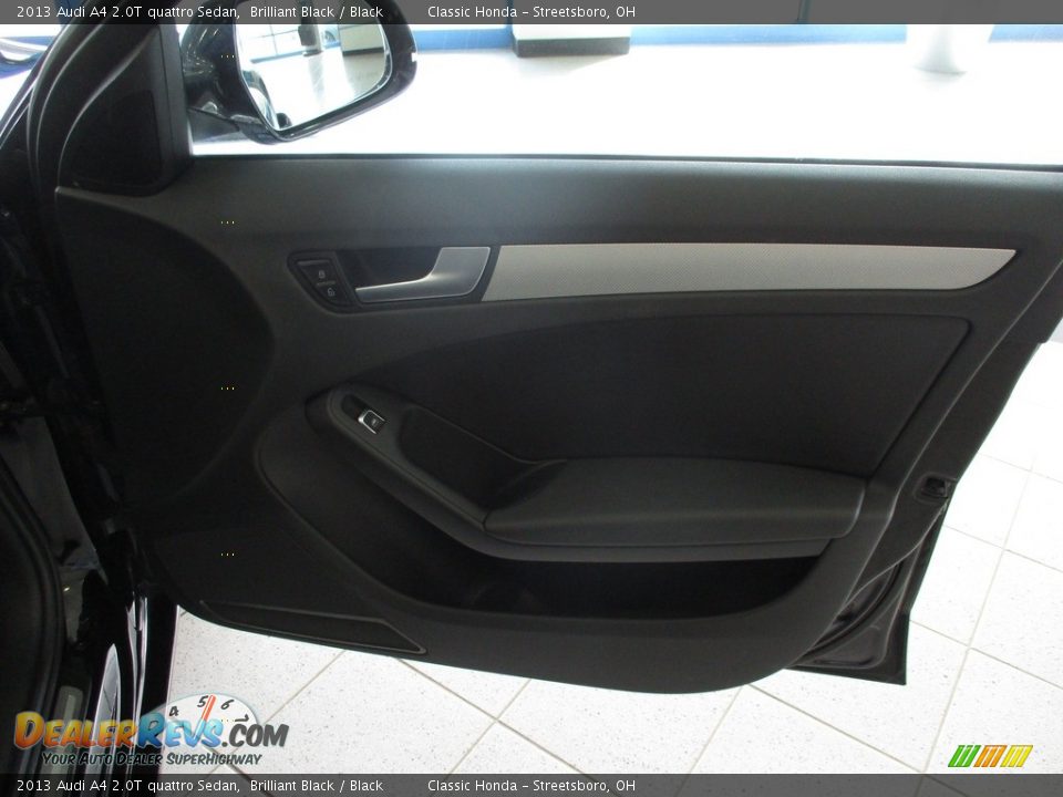 2013 Audi A4 2.0T quattro Sedan Brilliant Black / Black Photo #14