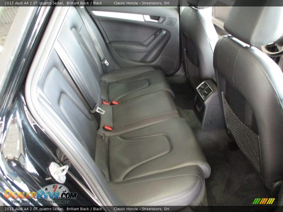 2013 Audi A4 2.0T quattro Sedan Brilliant Black / Black Photo #20