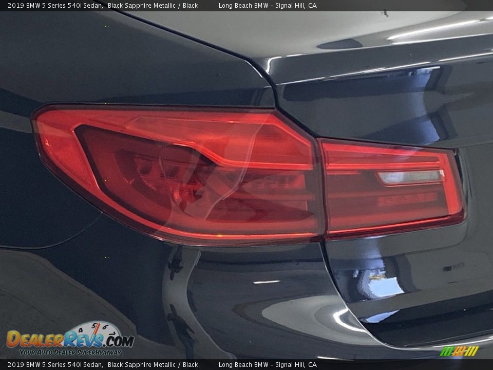 2019 BMW 5 Series 540i Sedan Black Sapphire Metallic / Black Photo #8