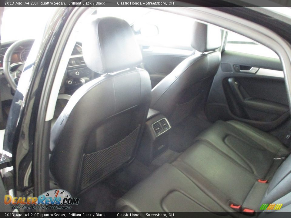 2013 Audi A4 2.0T quattro Sedan Brilliant Black / Black Photo #24