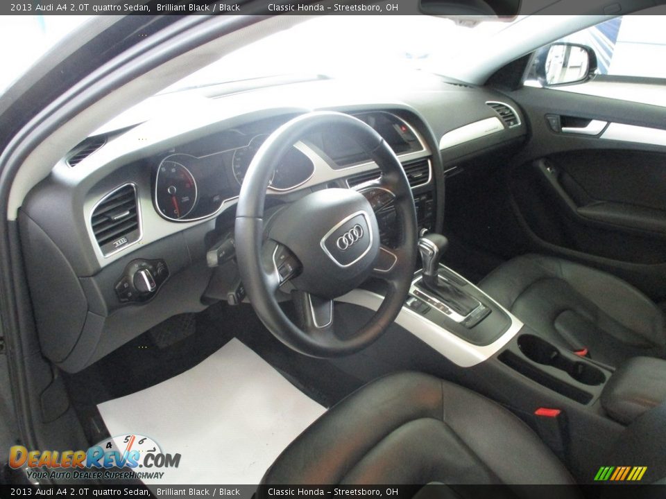 2013 Audi A4 2.0T quattro Sedan Brilliant Black / Black Photo #27