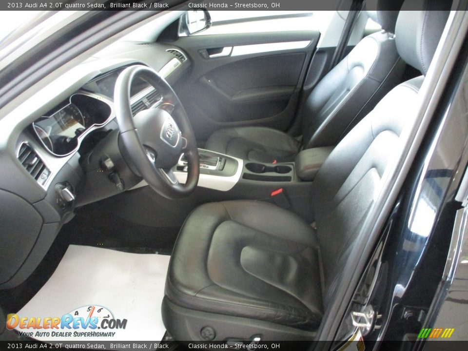 2013 Audi A4 2.0T quattro Sedan Brilliant Black / Black Photo #28