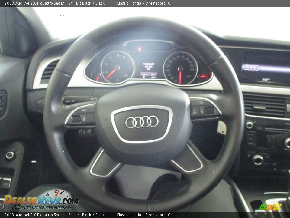 2013 Audi A4 2.0T quattro Sedan Brilliant Black / Black Photo #30