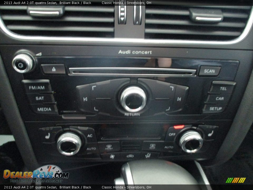 2013 Audi A4 2.0T quattro Sedan Brilliant Black / Black Photo #34