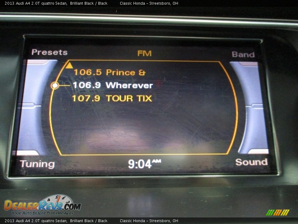 2013 Audi A4 2.0T quattro Sedan Brilliant Black / Black Photo #35