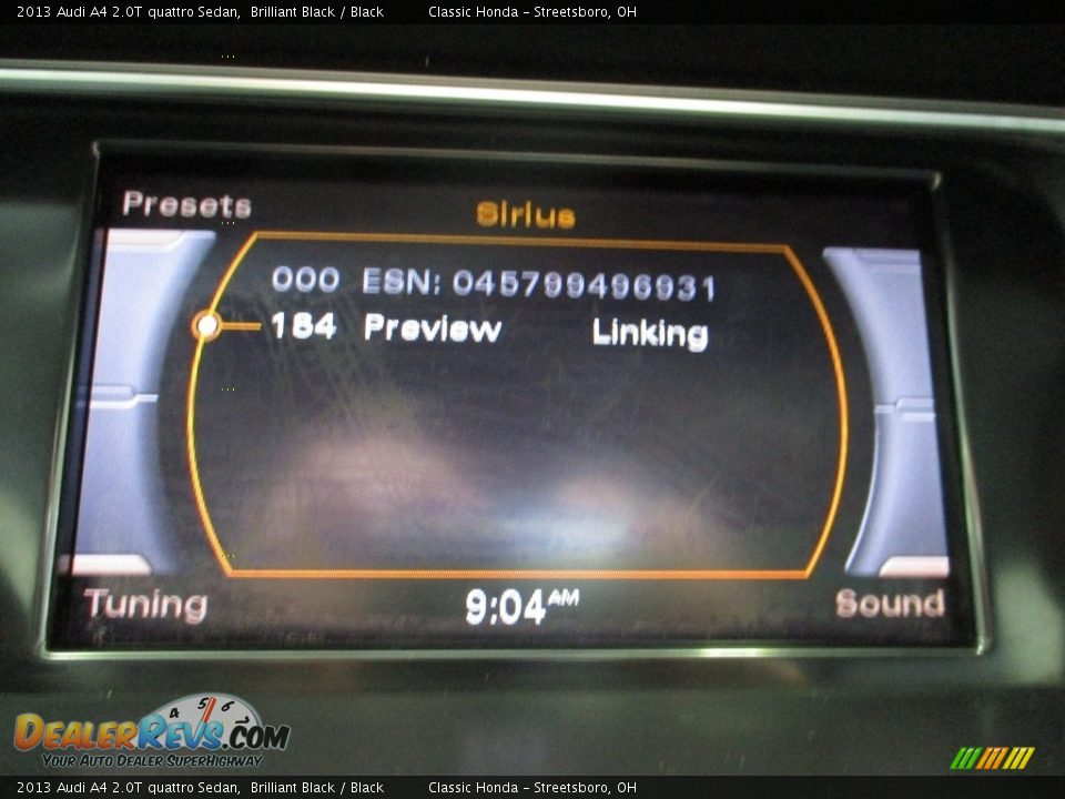 2013 Audi A4 2.0T quattro Sedan Brilliant Black / Black Photo #36