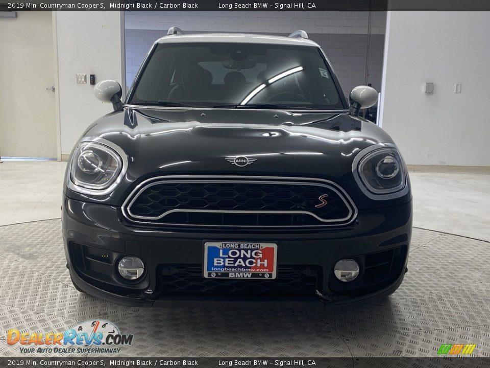 2019 Mini Countryman Cooper S Midnight Black / Carbon Black Photo #2