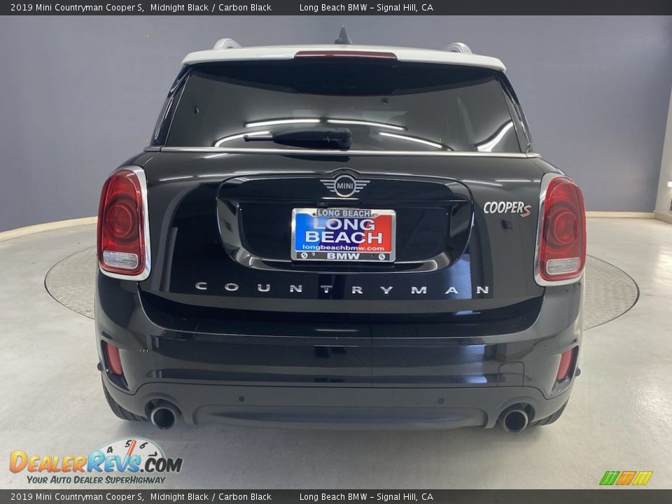 2019 Mini Countryman Cooper S Midnight Black / Carbon Black Photo #6