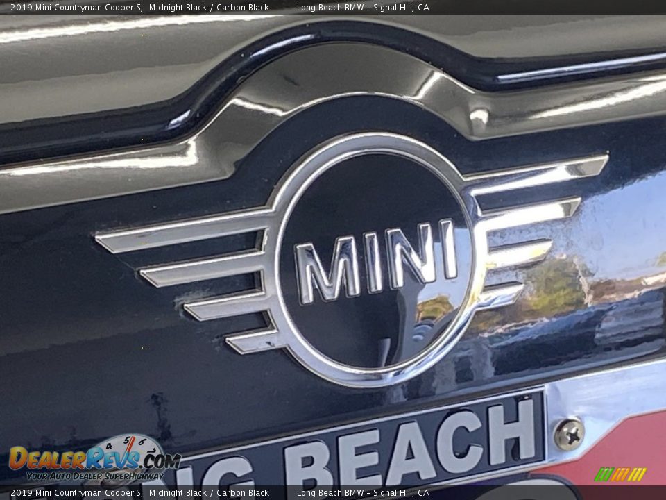 2019 Mini Countryman Cooper S Midnight Black / Carbon Black Photo #10