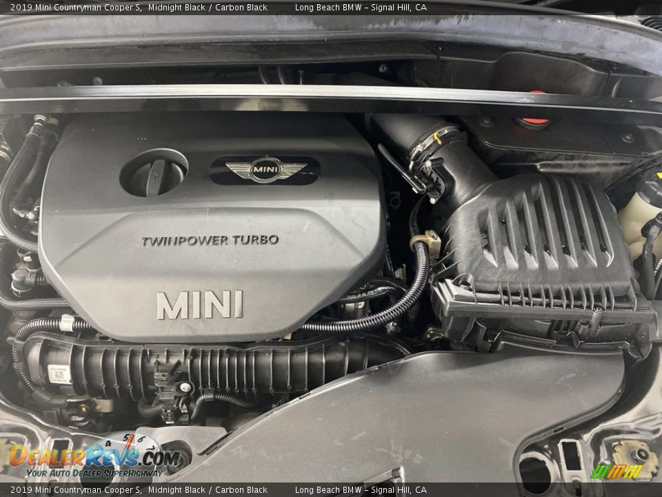 2019 Mini Countryman Cooper S Midnight Black / Carbon Black Photo #12