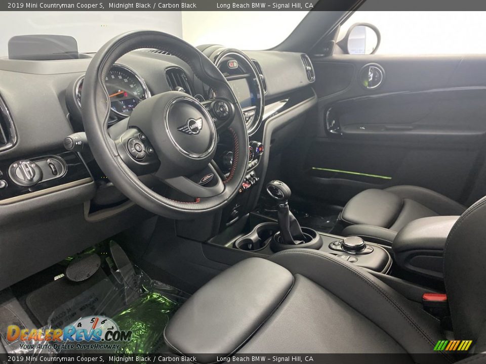 2019 Mini Countryman Cooper S Midnight Black / Carbon Black Photo #16