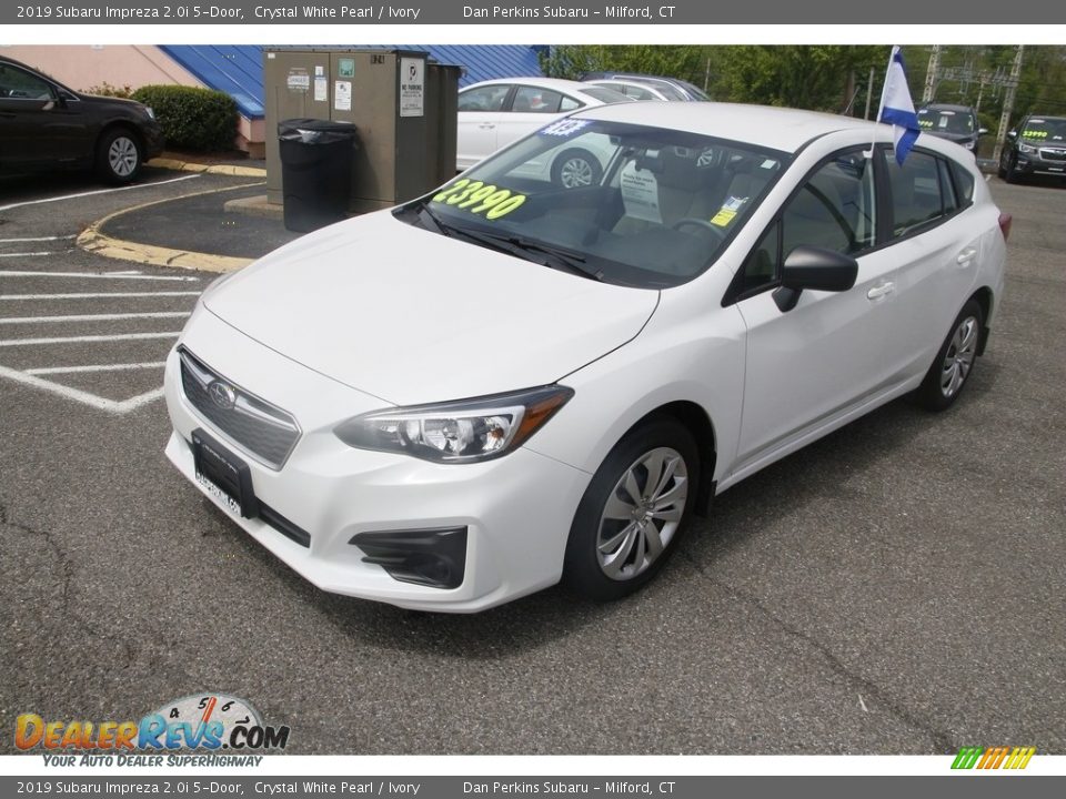 2019 Subaru Impreza 2.0i 5-Door Crystal White Pearl / Ivory Photo #1