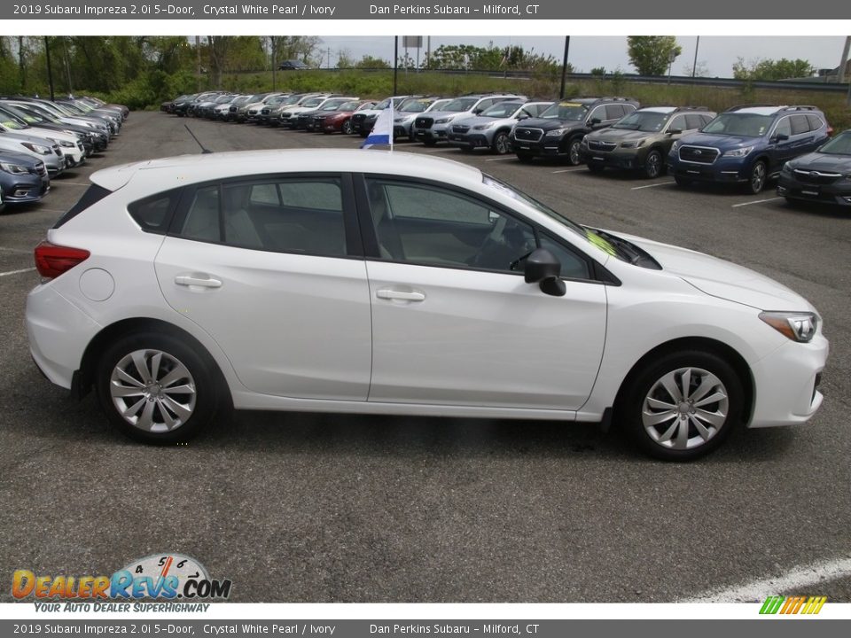 2019 Subaru Impreza 2.0i 5-Door Crystal White Pearl / Ivory Photo #4