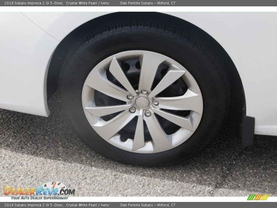 2019 Subaru Impreza 2.0i 5-Door Crystal White Pearl / Ivory Photo #23