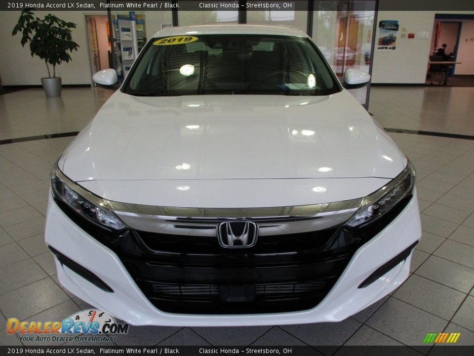 2019 Honda Accord LX Sedan Platinum White Pearl / Black Photo #2