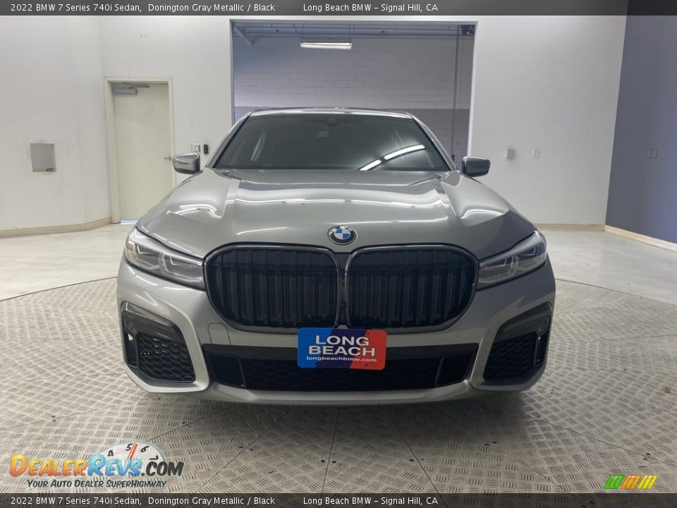 2022 BMW 7 Series 740i Sedan Donington Gray Metallic / Black Photo #2