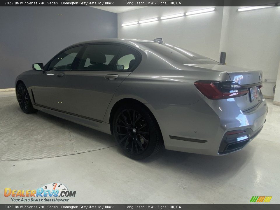 2022 BMW 7 Series 740i Sedan Donington Gray Metallic / Black Photo #4