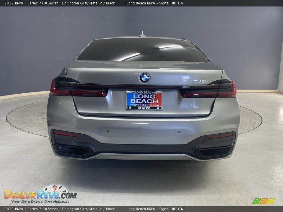 2022 BMW 7 Series 740i Sedan Donington Gray Metallic / Black Photo #5
