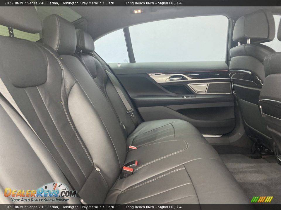 Rear Seat of 2022 BMW 7 Series 740i Sedan Photo #31