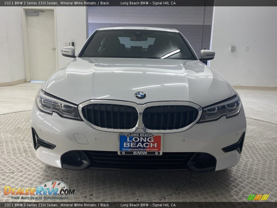 2021 BMW 3 Series 330i Sedan Mineral White Metallic / Black Photo #2