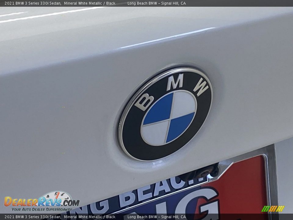 2021 BMW 3 Series 330i Sedan Mineral White Metallic / Black Photo #9