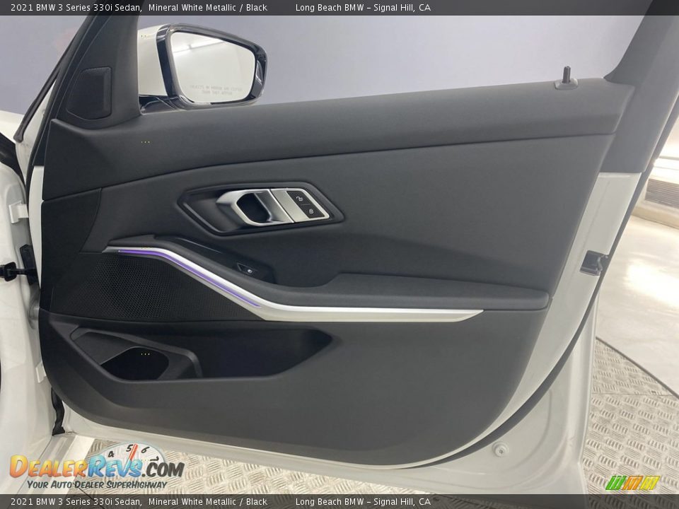 2021 BMW 3 Series 330i Sedan Mineral White Metallic / Black Photo #31
