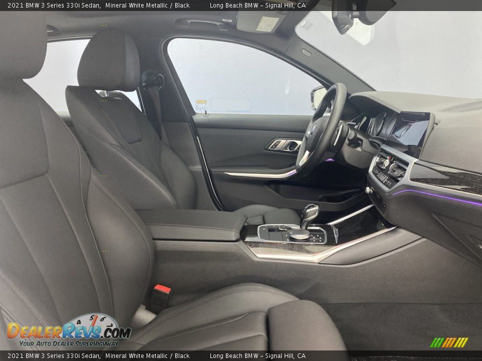 2021 BMW 3 Series 330i Sedan Mineral White Metallic / Black Photo #33