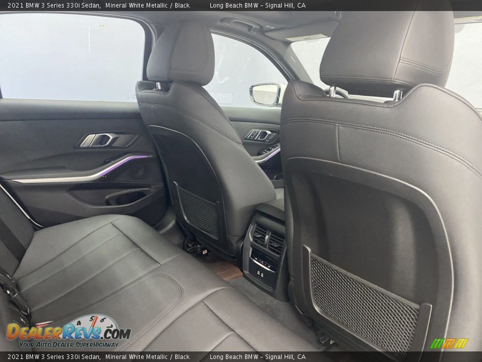 2021 BMW 3 Series 330i Sedan Mineral White Metallic / Black Photo #35